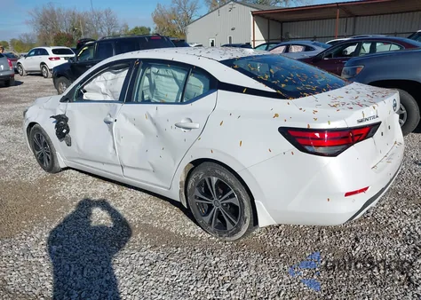 2021 Nissan Sentra Sv Xtronic Cvt z USA, uszkodzony, nr VIN 3N1AB8CV2MY205306